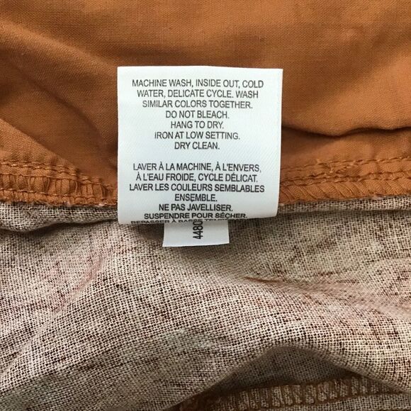 2/40$  NWT Reitmans linen blend shorts bermudas size 20 plus size elastic waist - Picture 4 of 11